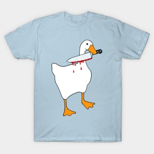 Goose with Knife T-Shirt